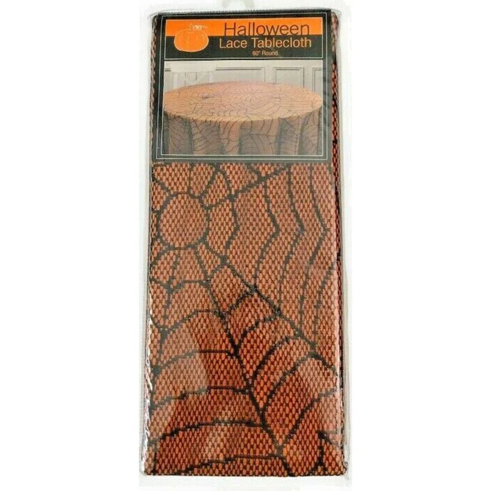 Halloween Vinyl Tablecloth 60